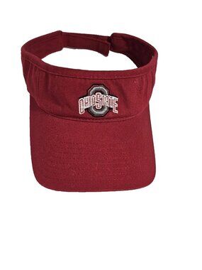 Ohio State Buckeyes Visor Hat Top of the World NCAA Big Ten Football Woody OHS